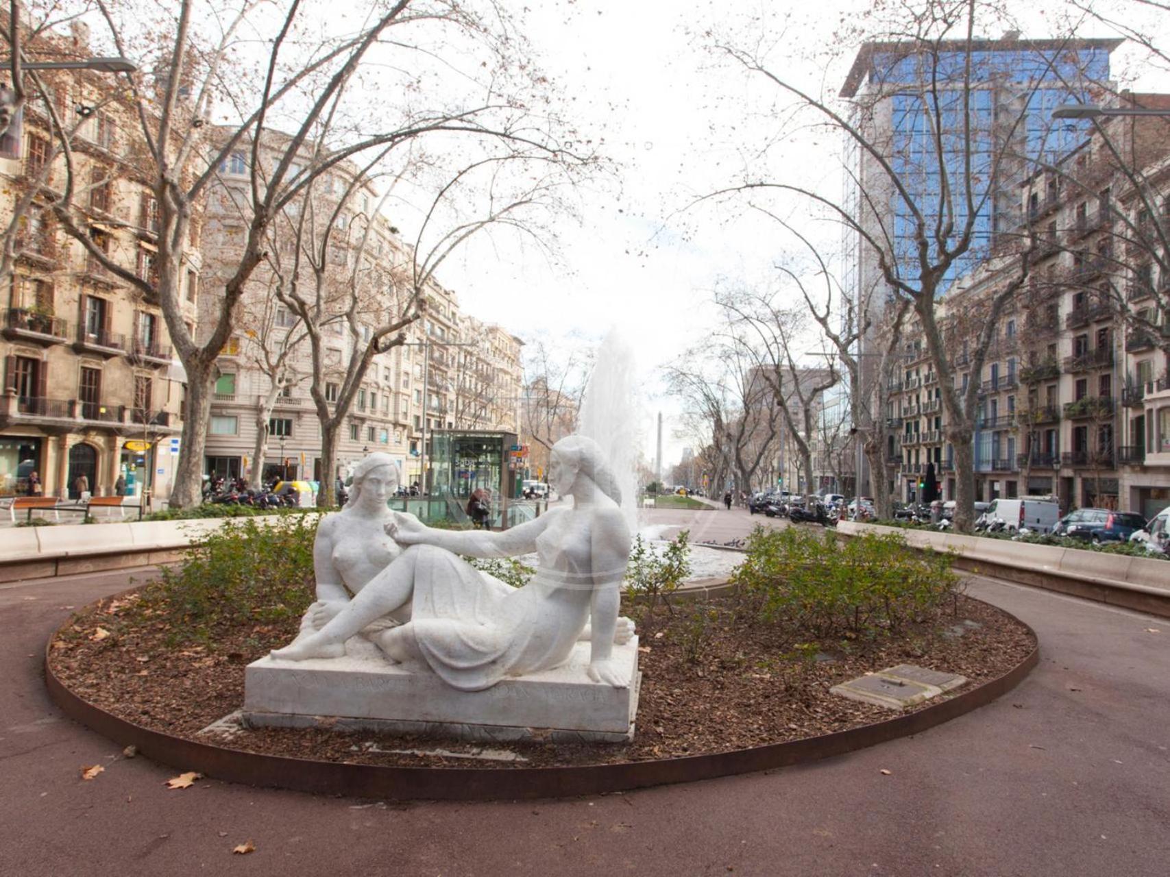 Bonito Apartamento En Gracia Barselona Dış mekan fotoğraf